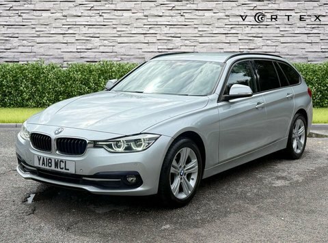 BMW 3 Series 2.0 320D Xdrive YA18WCL Silver #3