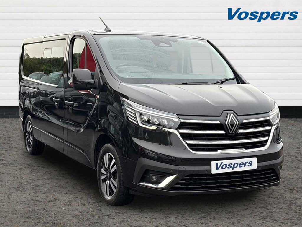Renault Trafic Ll30 Blue Dci 150 Extra Sport Safety Crew Van Black