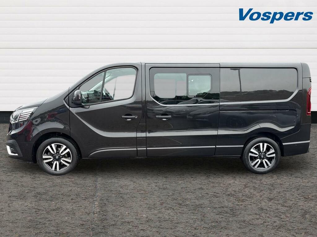 Renault Trafic Ll30 Blue Dci 150 Extra Sport Safety Crew Van Black #6