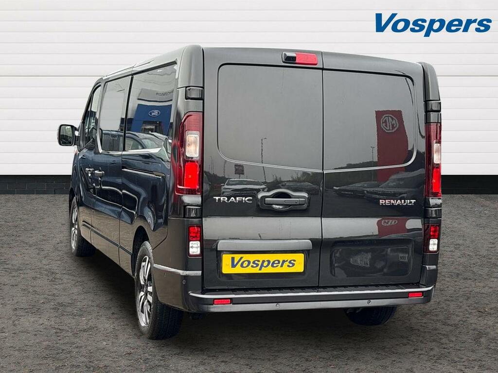 Renault Trafic Ll30 Blue Dci 150 Extra Sport Safety Crew Van Black #5