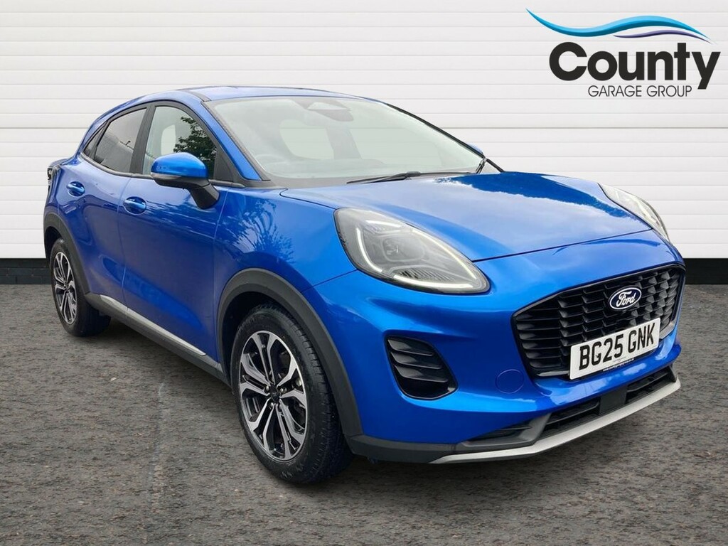 Ford Puma 1.0 Ecoboost Hybrid Mhev Titanium Blue