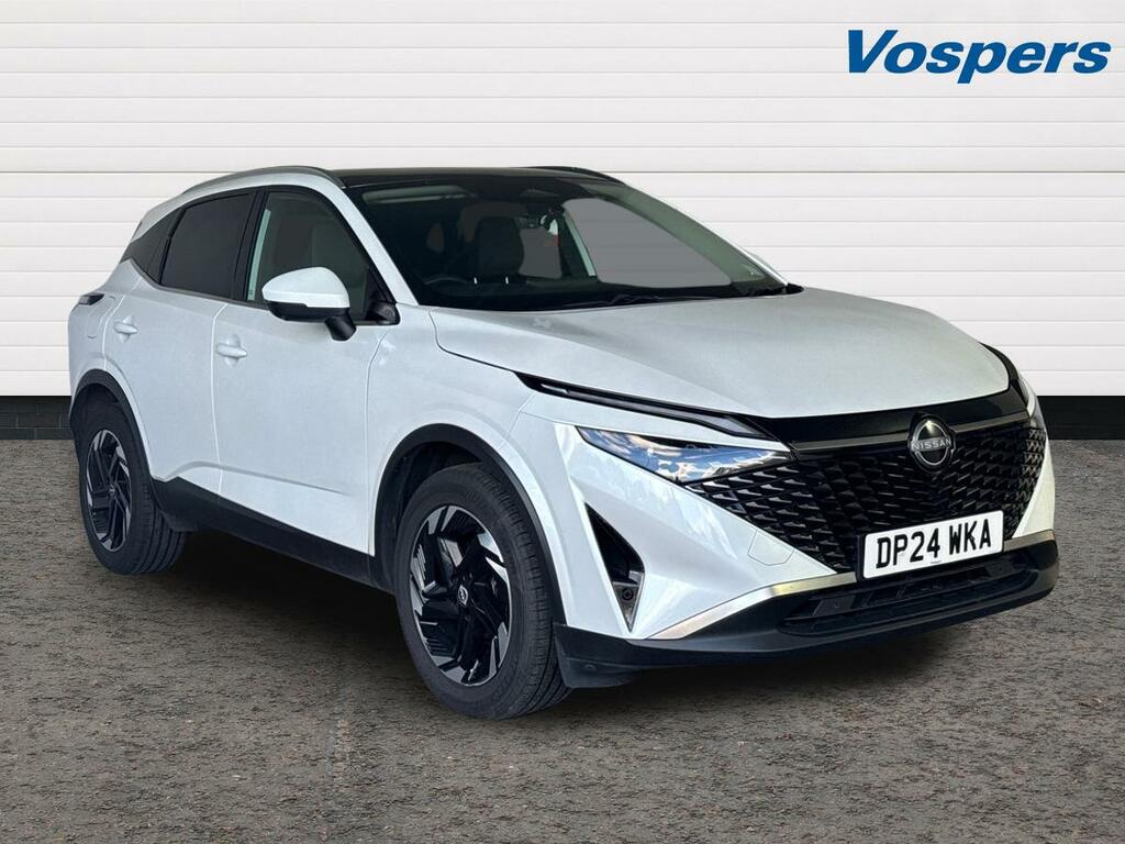 Nissan Qashqai 1.3 Dig-t Mh N-connecta White