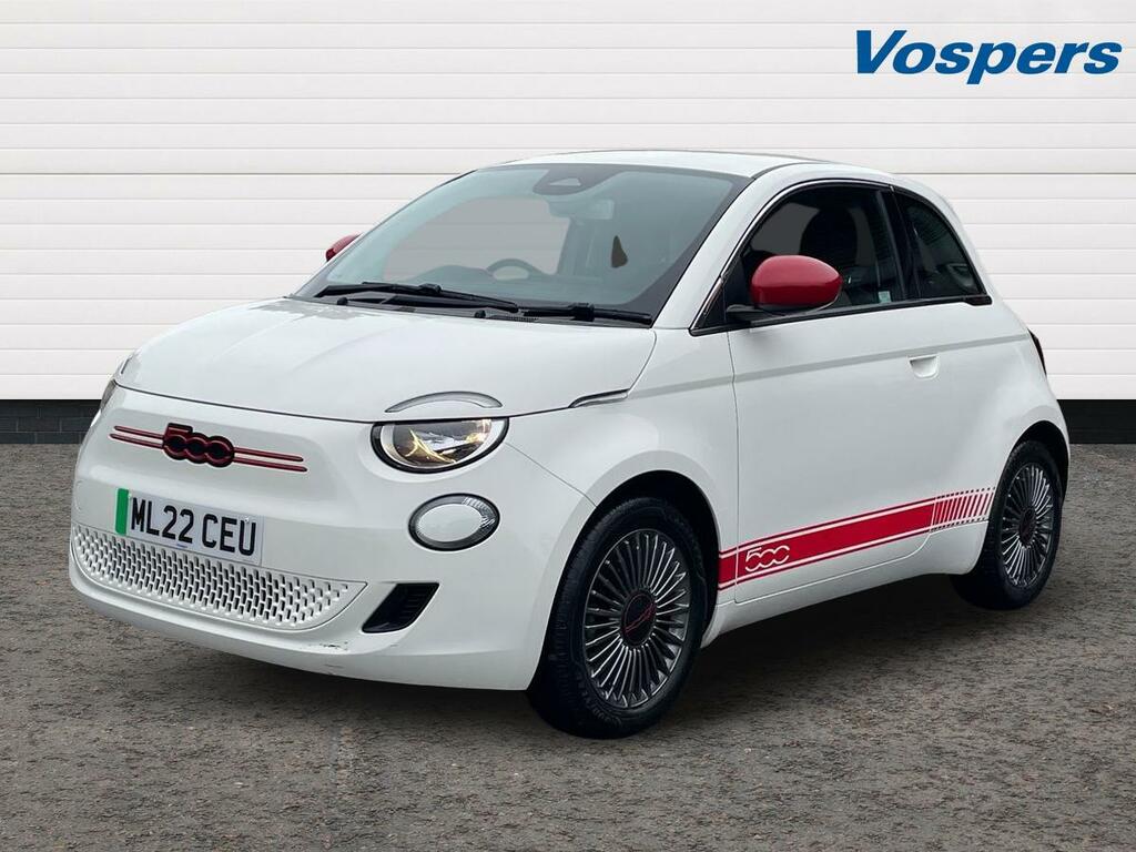 Fiat 500 87Kw Red 42Kwh White #3