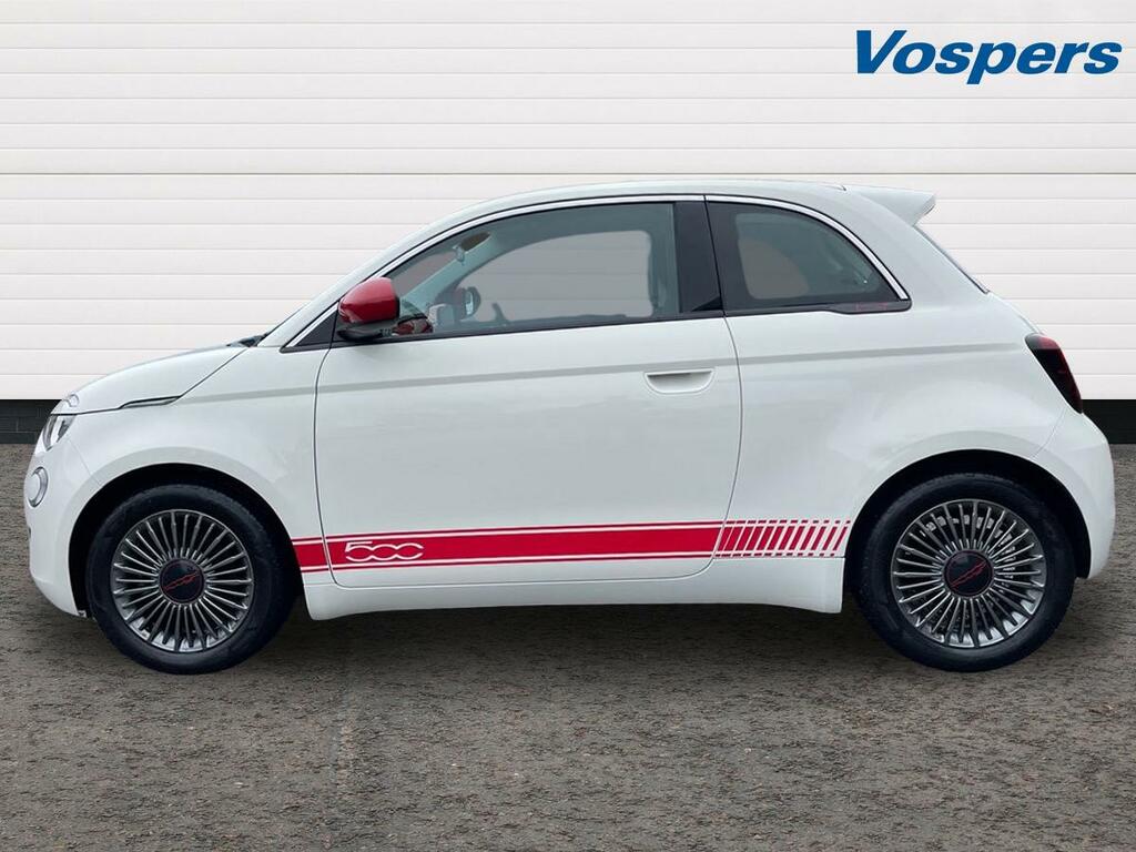 Fiat 500 87Kw Red 42Kwh White #4