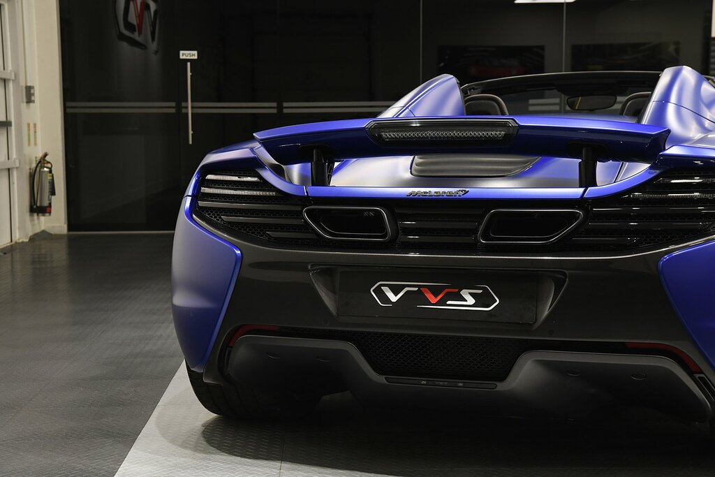 McLaren 650S Convertible Blue #34