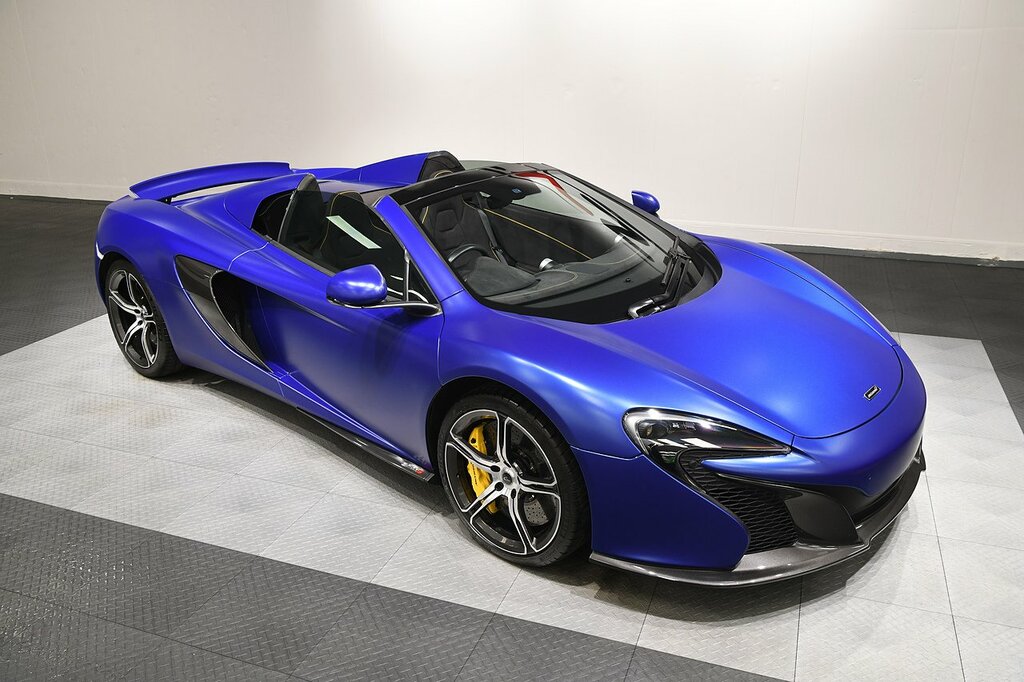 McLaren 650S Convertible Blue #24