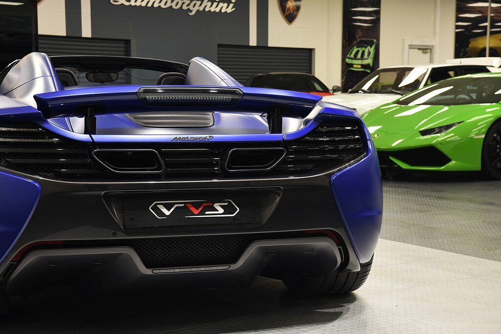 McLaren 650S Convertible Blue #35
