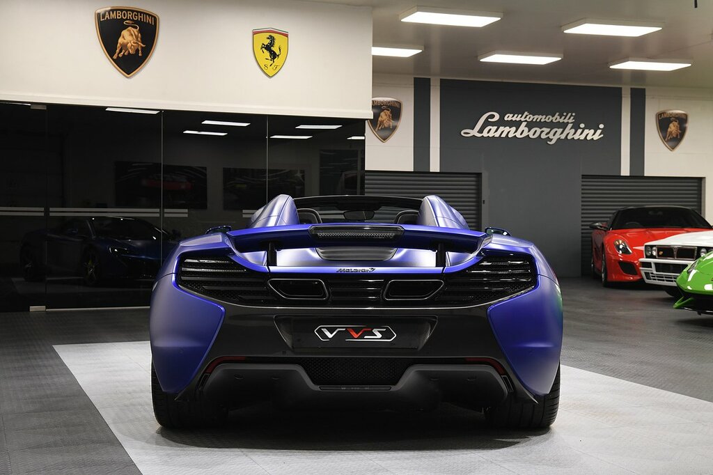 McLaren 650S Convertible Blue #33