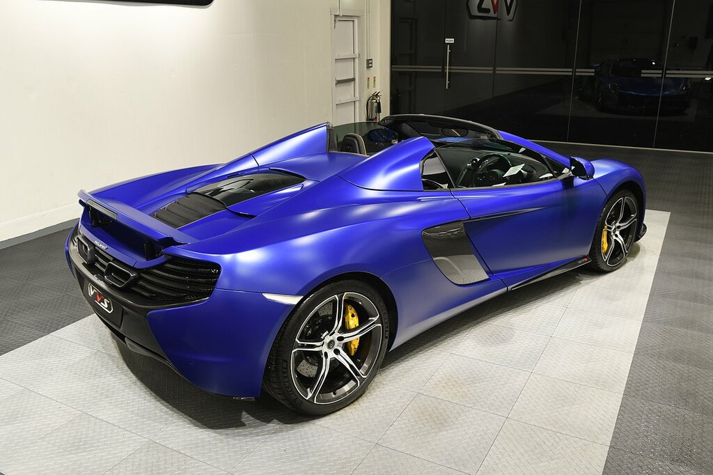 McLaren 650S Convertible Blue #25