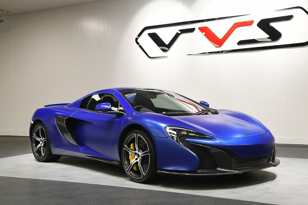 McLaren 650S Convertible Blue #41