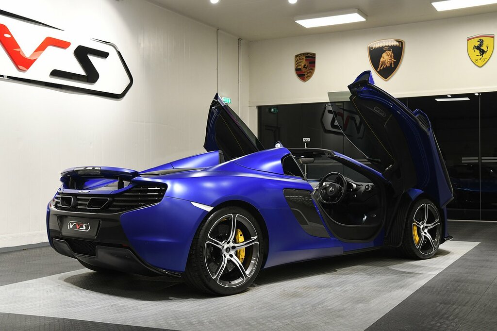 McLaren 650S Convertible Blue #32