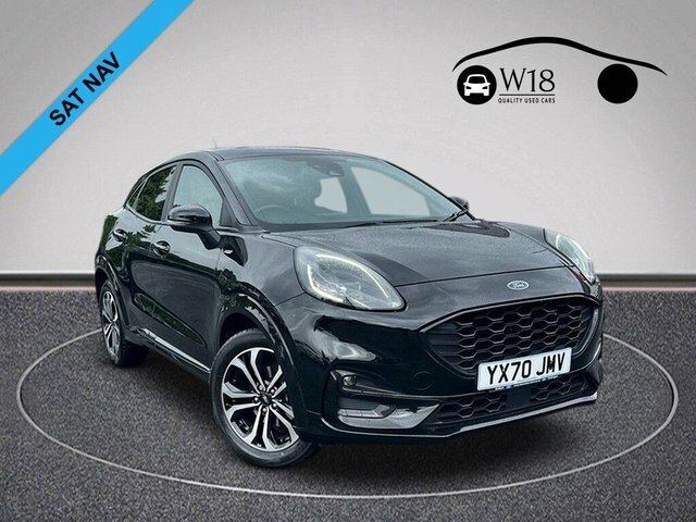 Ford Puma Ecoboost Mhev St-line Suv Black