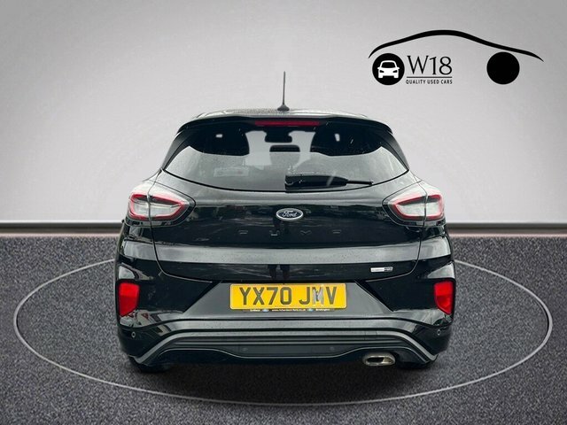 Ford Puma Ecoboost Mhev St-line Suv YX70JMV Black #4