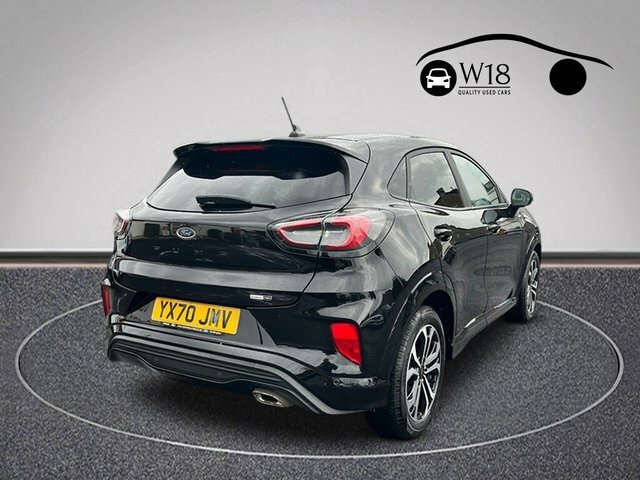 Ford Puma Ecoboost Mhev St-line Suv YX70JMV Black #3