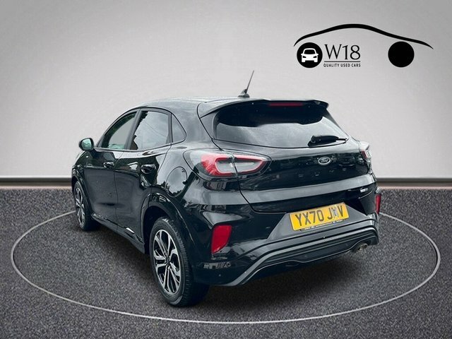 Ford Puma Ecoboost Mhev St-line Suv YX70JMV Black #6