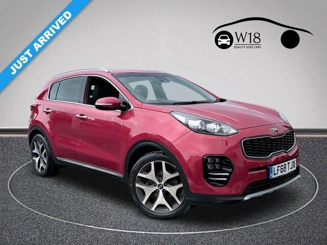 Kia Sportage Crdi Gt-line Suv Red