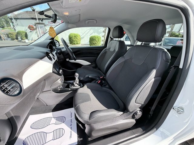 Vauxhall Adam Griffin Hatchback White #4