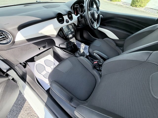 Vauxhall Adam Griffin Hatchback White #3