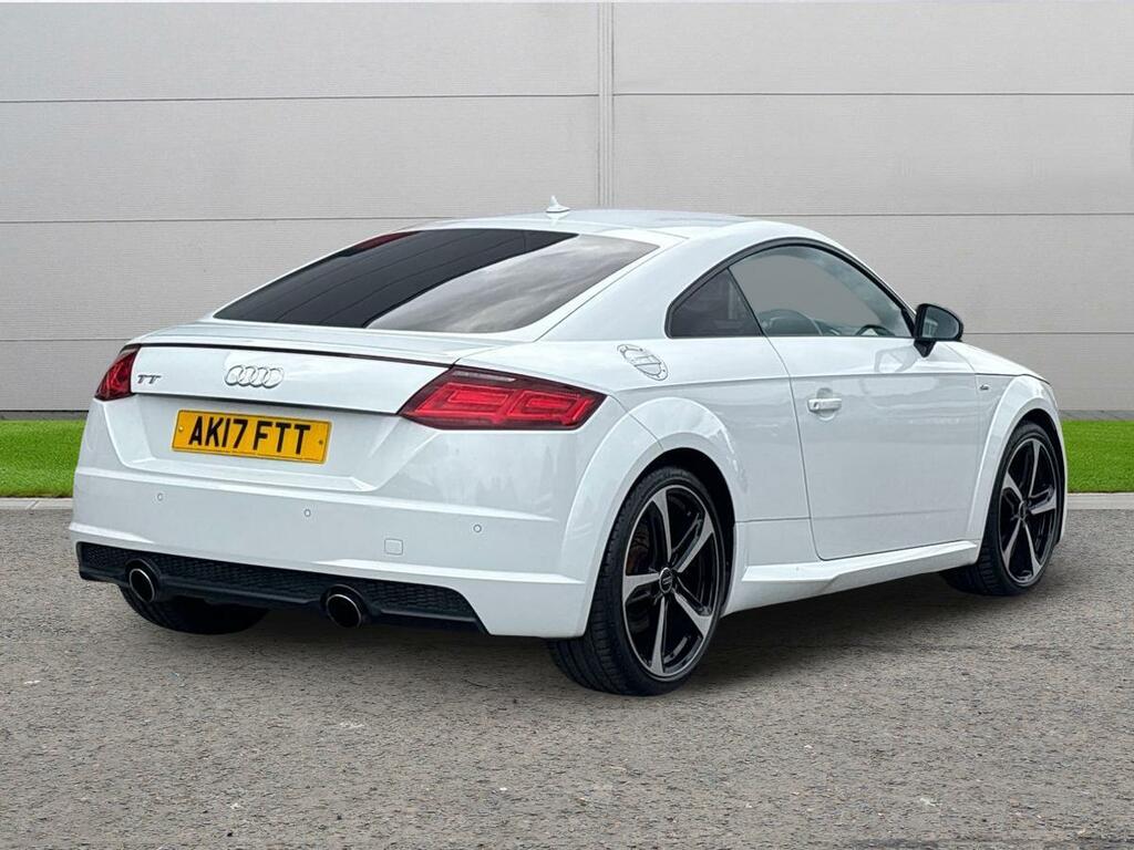 Audi TT 2.0 Tfsi Black Edition Euro 6 Ss White #5