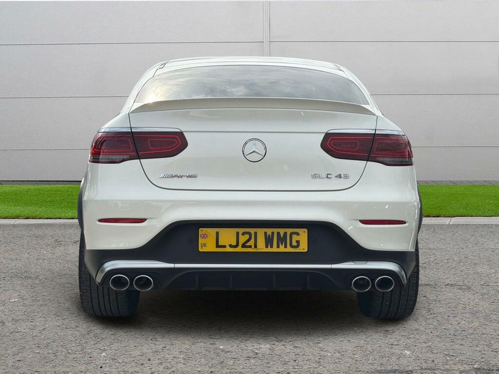 Mercedes-Benz GLC Class 3.0 Glc43 V6 Amg Premium Plus Coupe G-tronic 4M White #6