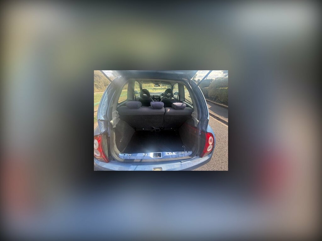 Nissan Micra Se Blue #3