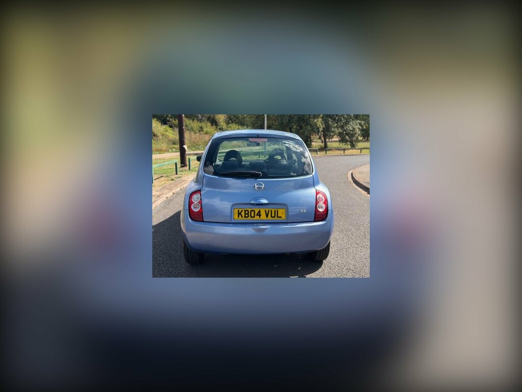 Nissan Micra Se Blue #2