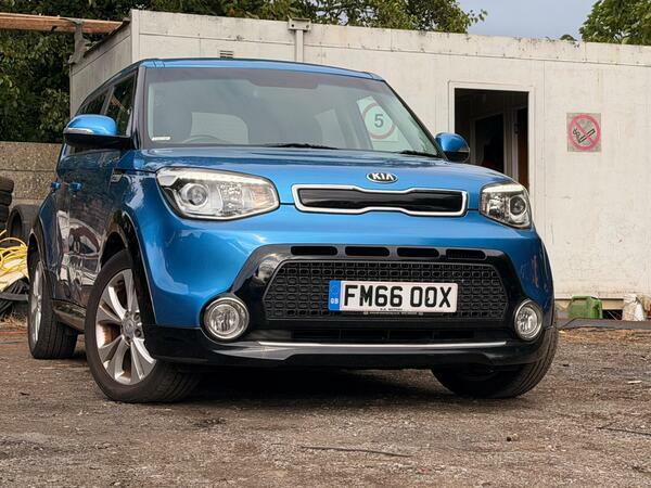Kia Soul 1.6 Crdi Urban Dct Euro 6 Blue