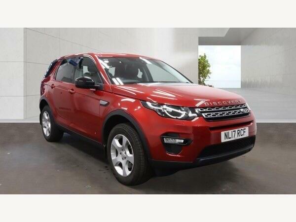 Land Rover Discovery Sport 2.0 Td4 Pure Edition 4Wd Euro 6 Ss 5 Seat Red