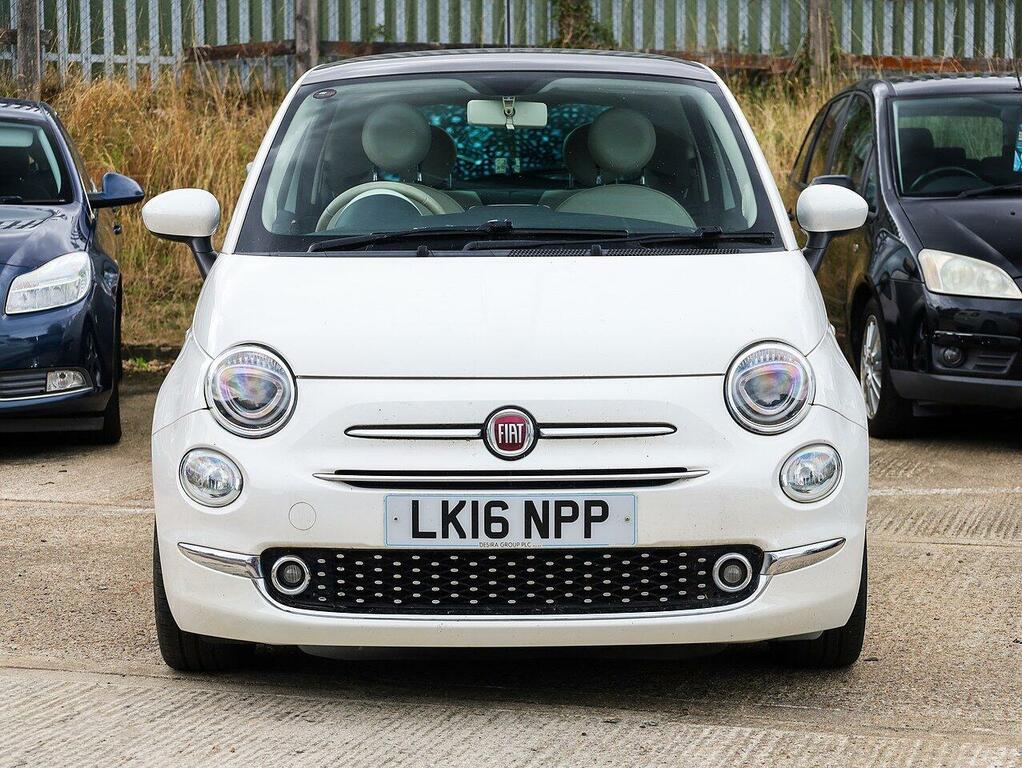 Fiat 500 Lounge Hatchback White