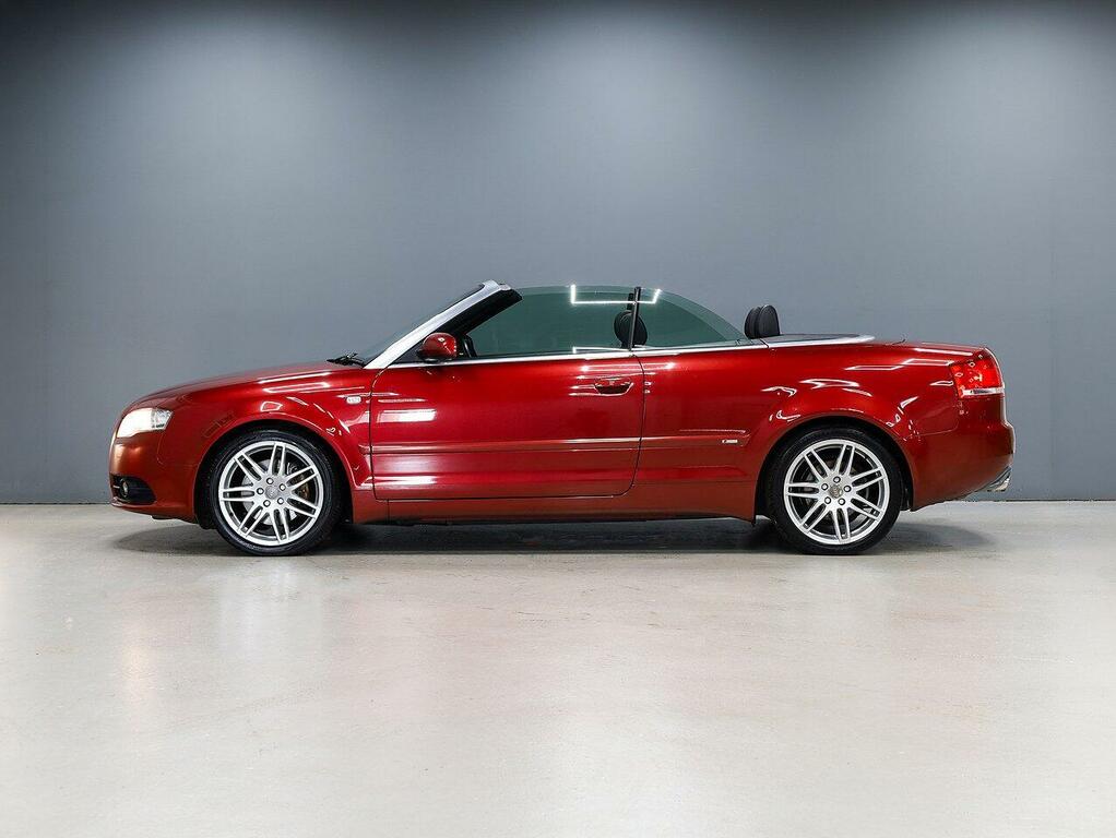 Audi A4 Cabriolet Convertible Red #6