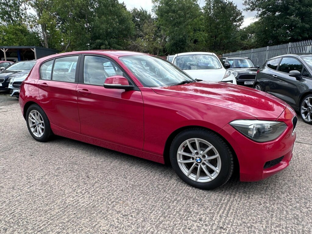 BMW 1 Series 1.6 116D Ed Efficientdynamics Euro 5 Ss Red