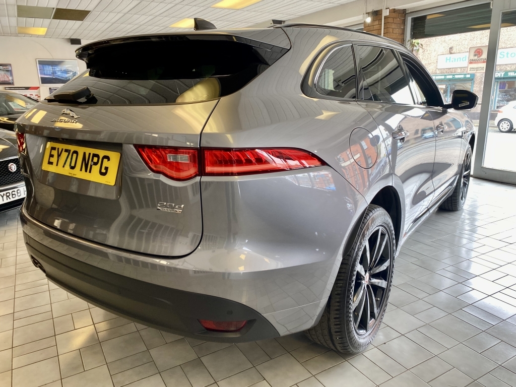 Jaguar F-Pace Estate 2.0 Chequered Flag Awd EY70NPG Grey #5
