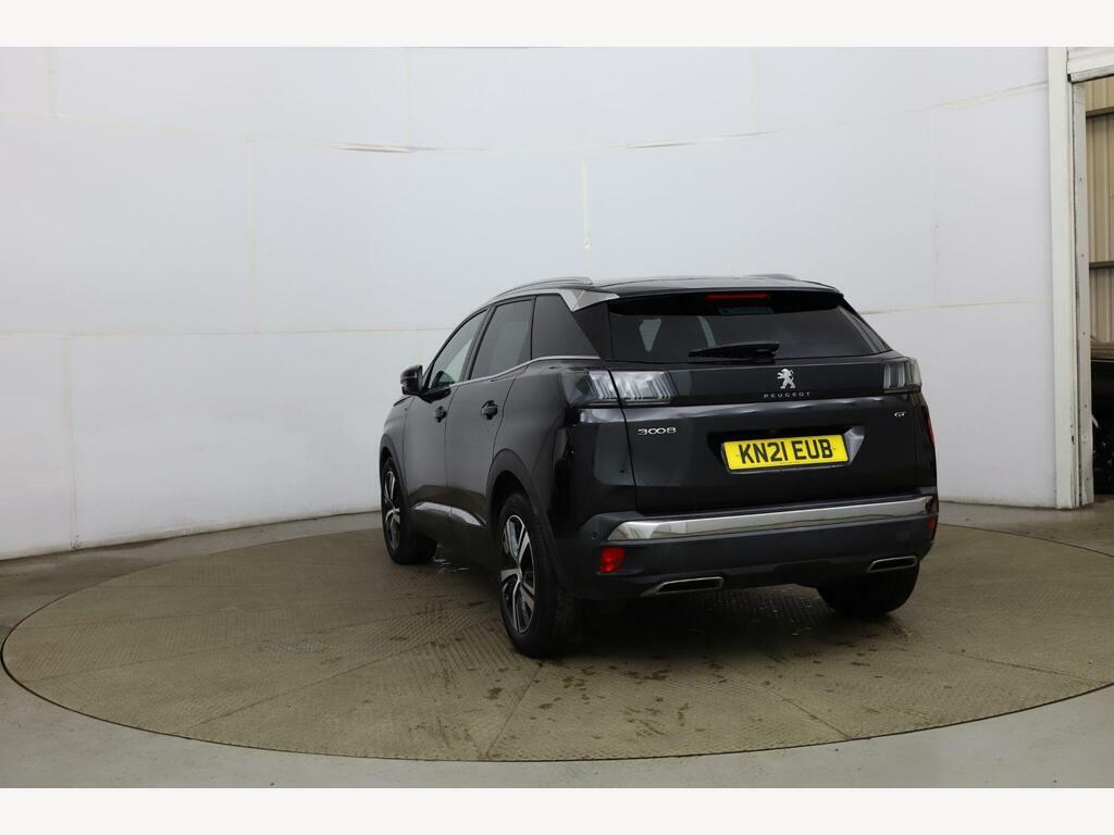 Peugeot 3008 1.2 Puretech Gt Eat Euro 6 Ss Black #3