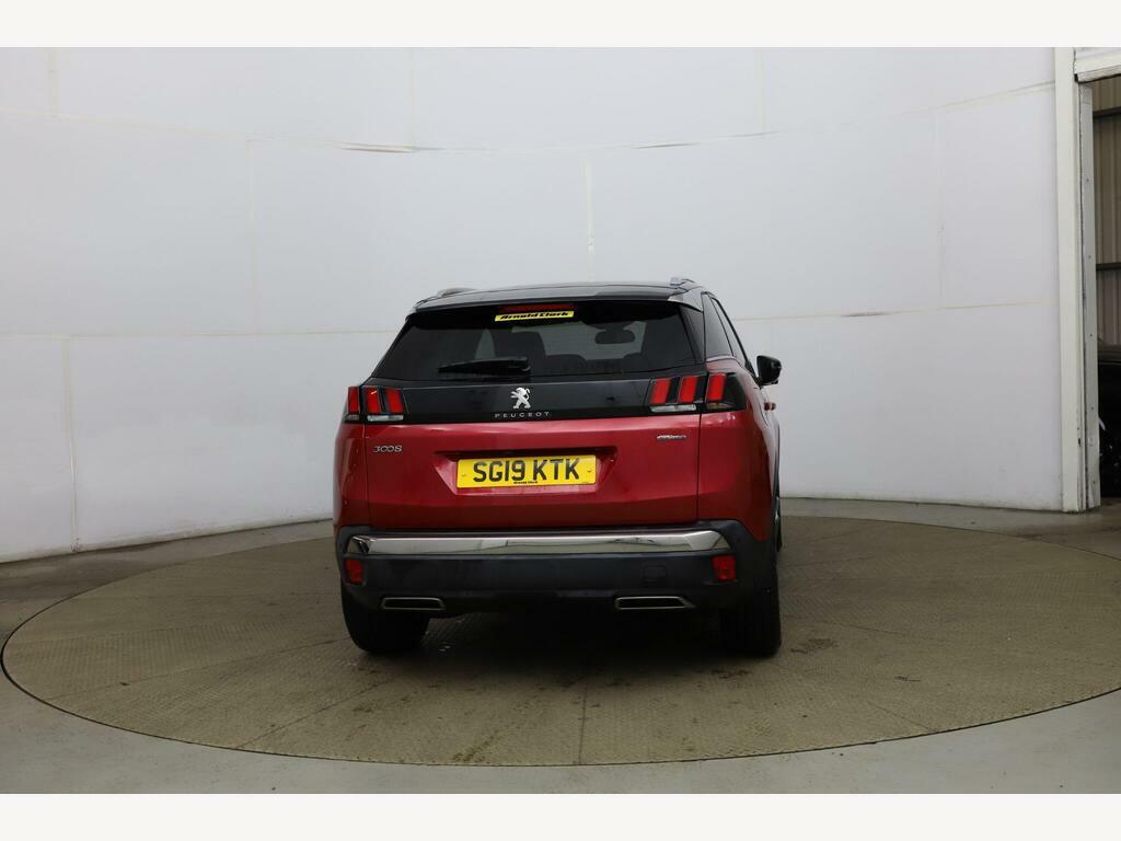 Peugeot 3008 1.5 Bluehdi Gt Line Eat Euro 6 Ss Red #4