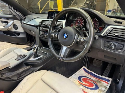 BMW 4 Series 3.0 435D Xdrive Black #3