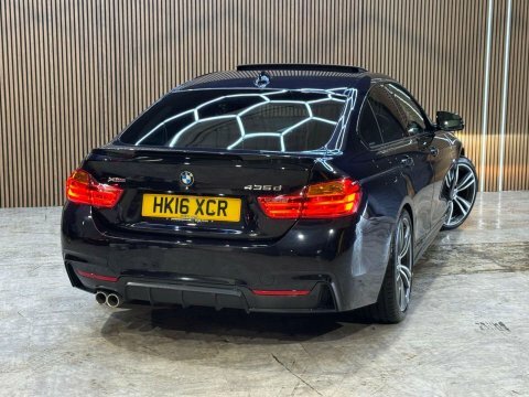 BMW 4 Series 3.0 435D Xdrive Black #2