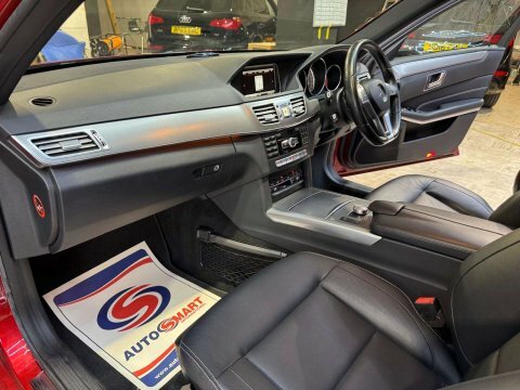 Mercedes-Benz E Class E350 Bluetec Amg Sport 4-Door Red #71