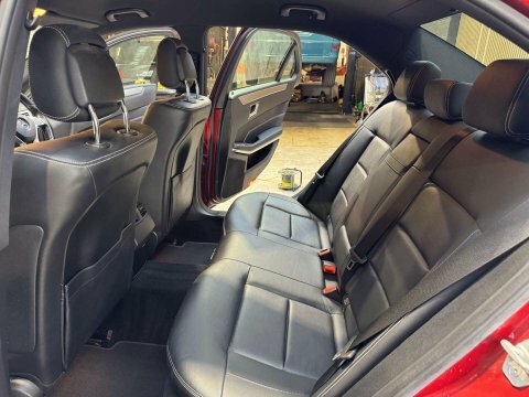 Mercedes-Benz E Class E350 Bluetec Amg Sport 4-Door Red #62
