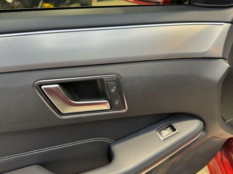 Mercedes-Benz E Class E350 Bluetec Amg Sport 4-Door Red #73