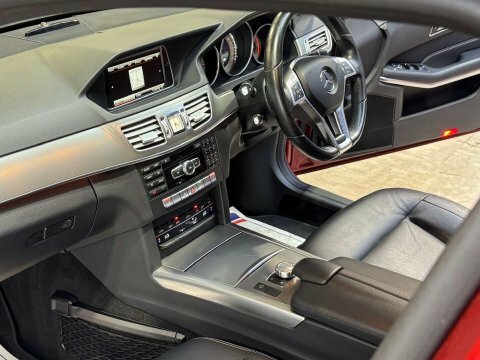 Mercedes-Benz E Class E350 Bluetec Amg Sport 4-Door Red #75