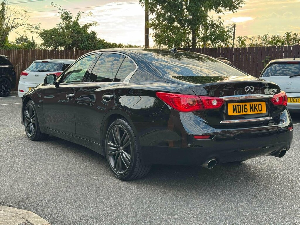 Infiniti Q50 Saloon Black #6