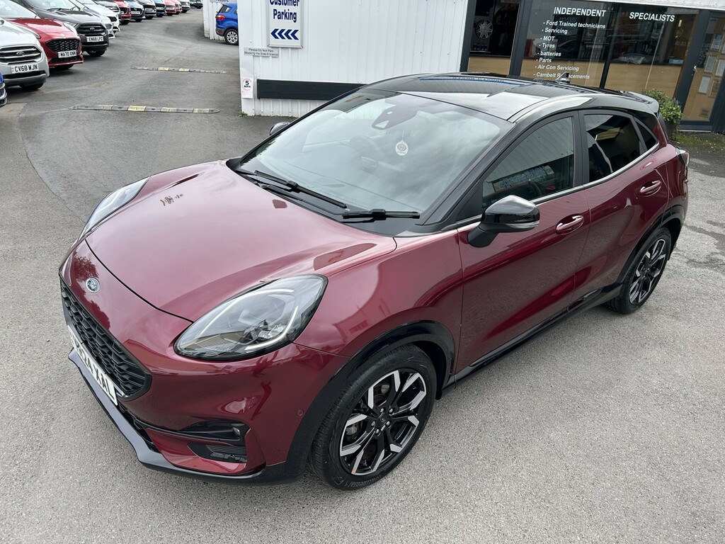 Ford Puma Suv Vivid Ruby Edition 1.0T 125Ps Mhev 2024 YR24XAL Red #5