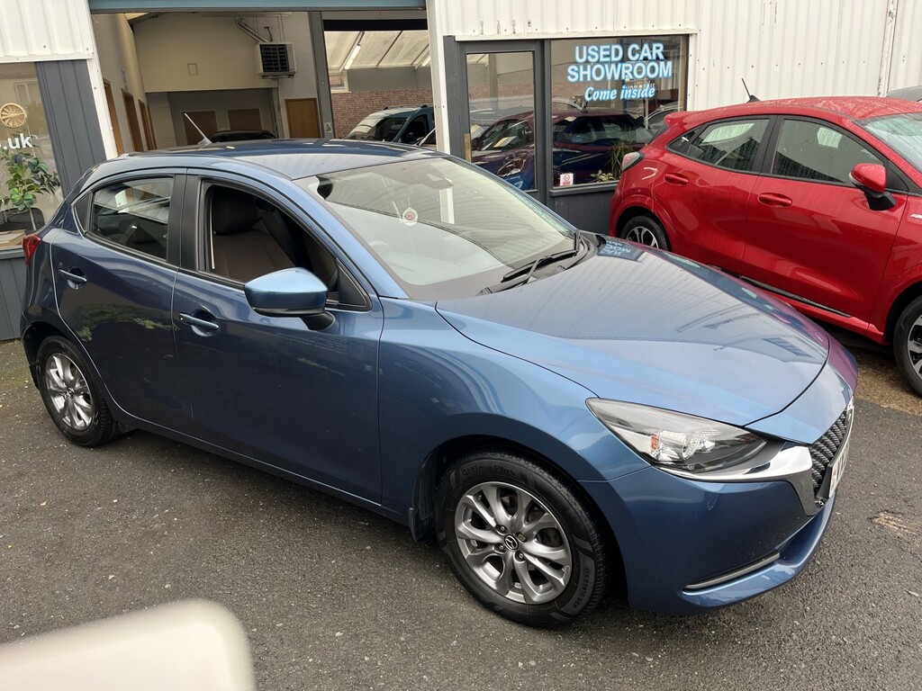 Mazda 2 Hatchback 1.5 E-skyactiv G Mhev Mhev Se-l 2022 Blue #2