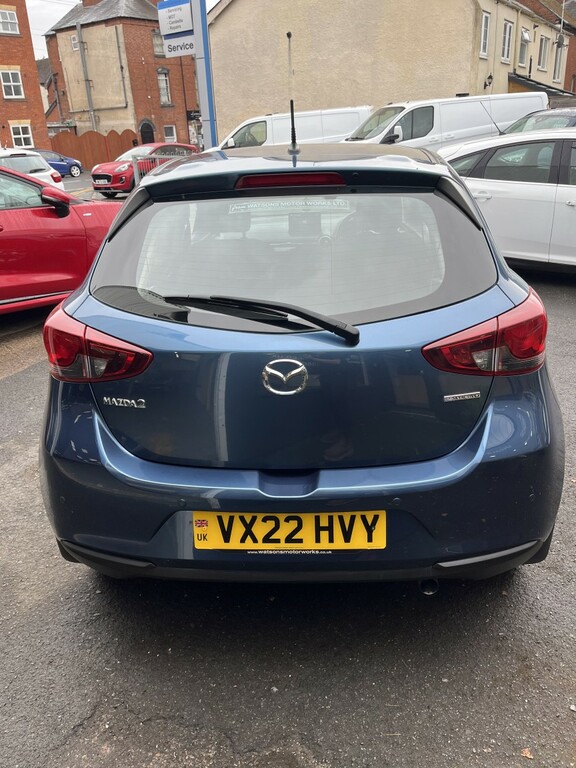 Mazda 2 Hatchback 1.5 E-skyactiv G Mhev Mhev Se-l 2022 Blue #4