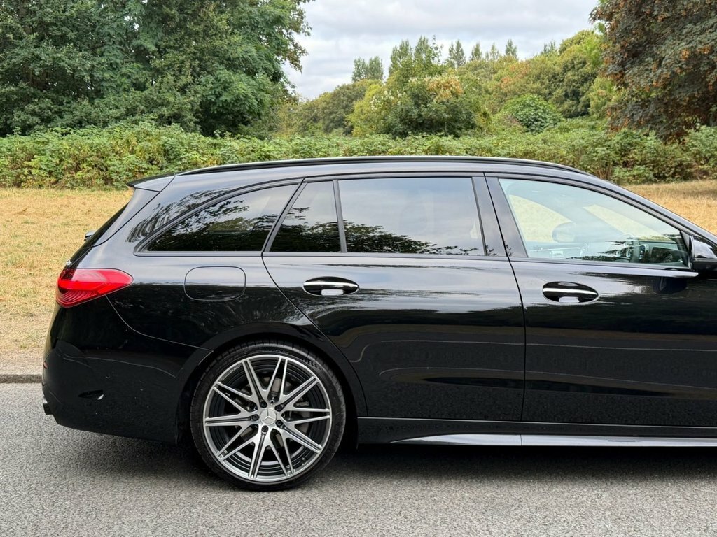 Mercedes-Benz C Class Amg Line Black #15