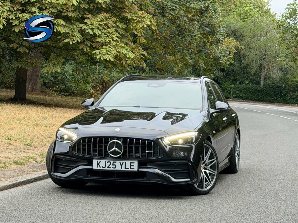 Mercedes-Benz C Class Amg Line Black #10