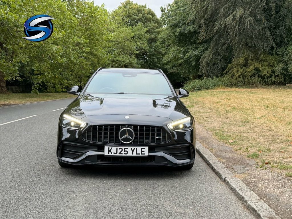 Mercedes-Benz C Class Amg Line Black #12