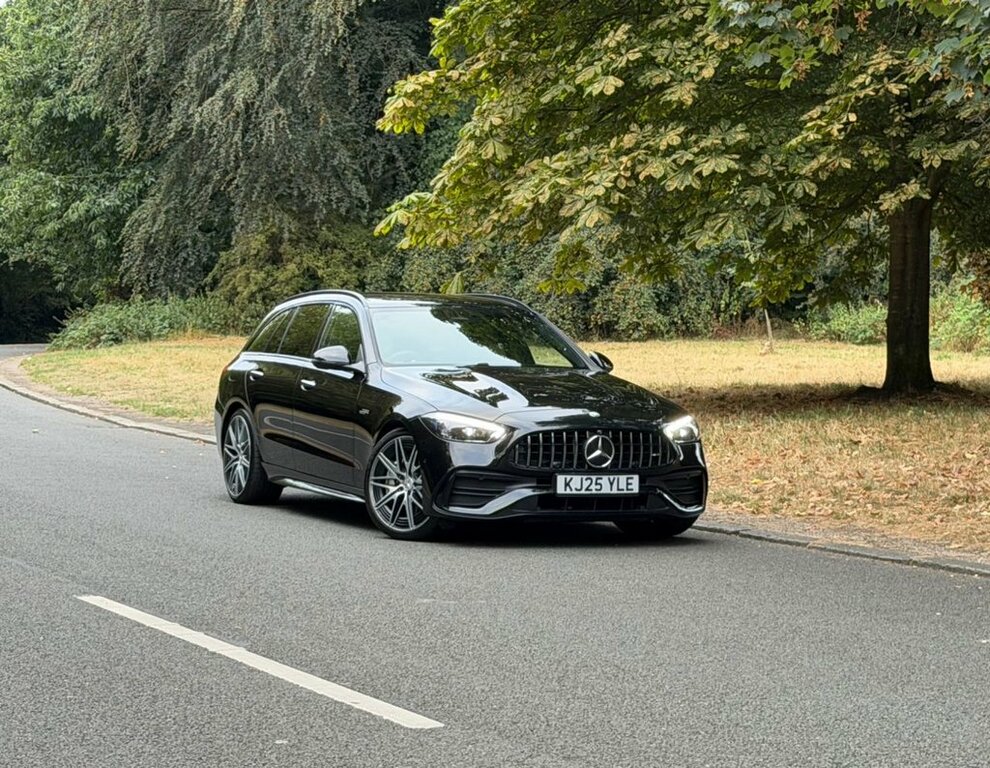 Mercedes-Benz C Class 2L Amg Night Edition Black #5