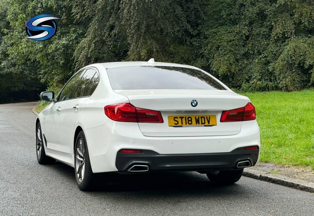 BMW 5 Series 2L M Sport White #5