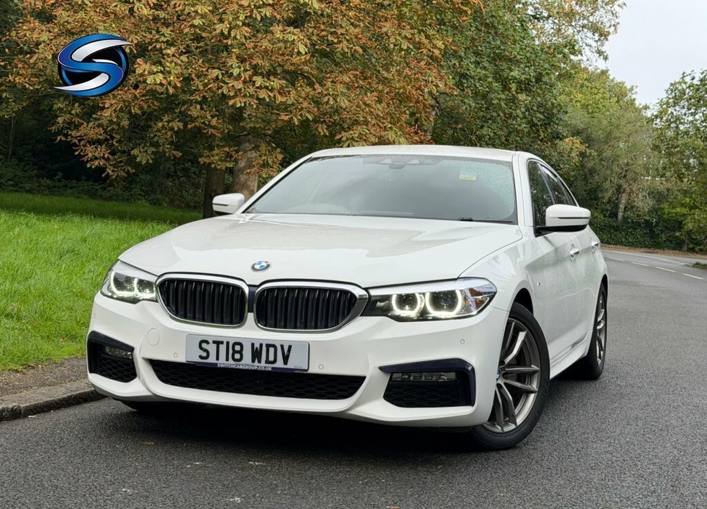 BMW 5 Series 2L M Sport White #4